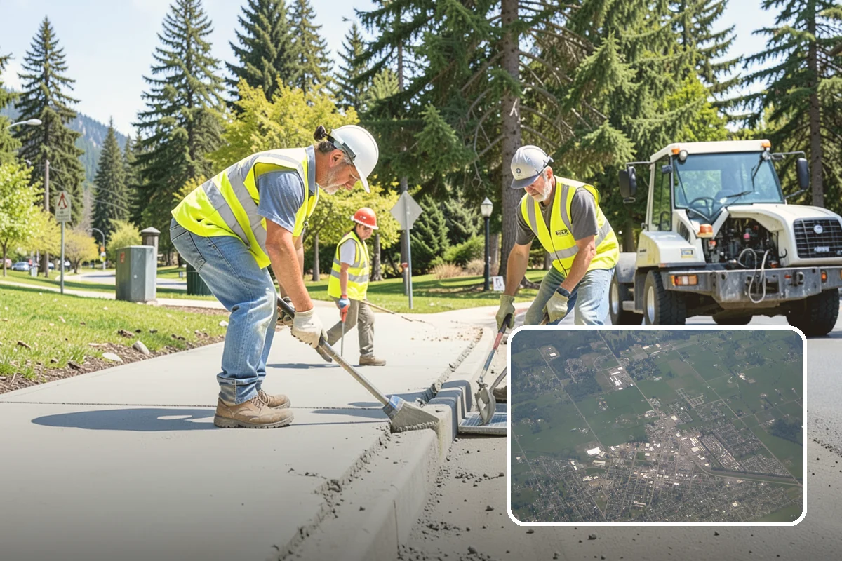 Jersey Barrier Placement in Enumclaw, King County, WA - Positive protection for high-risk work zones