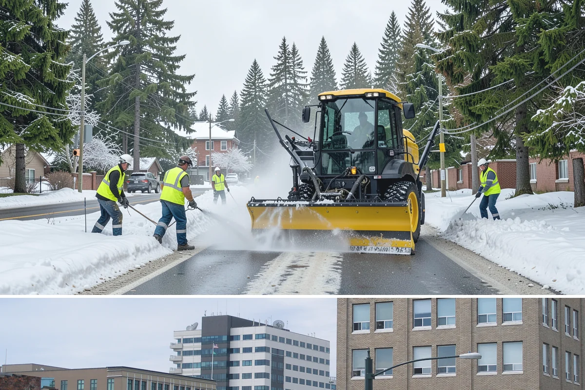 Jersey Barrier Placement in Everett, Snohomish County, WA - Placement follows the construction season but is available year-round for emergency road protection.