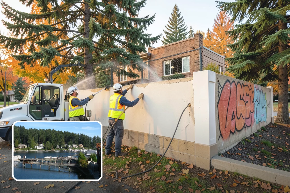 Jersey Barrier Placement in Gig Harbor, Pierce County, WA - Positive protection for high-risk work zones