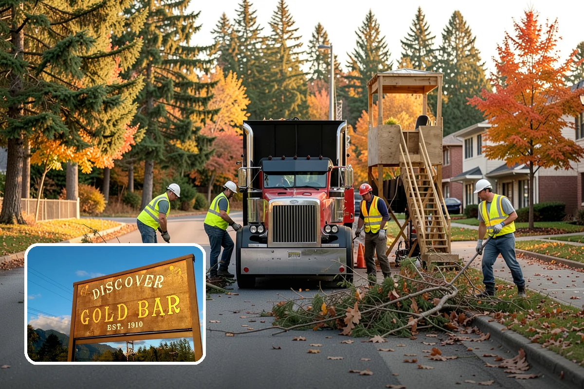 Jersey Barrier Placement in Gold Bar, Snohomish County, WA - Positive protection for high-risk work zones