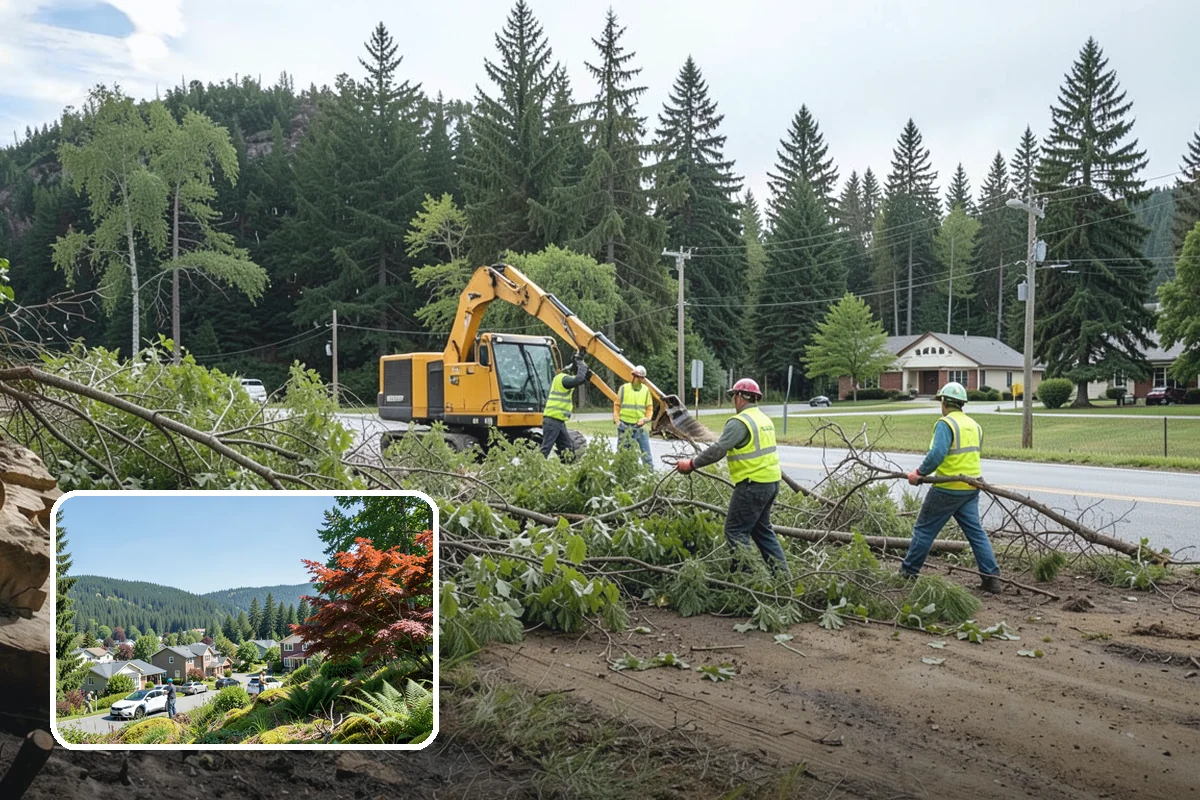 Jersey Barrier Placement in Index, Snohomish County, WA - Positive protection for high-risk work zones