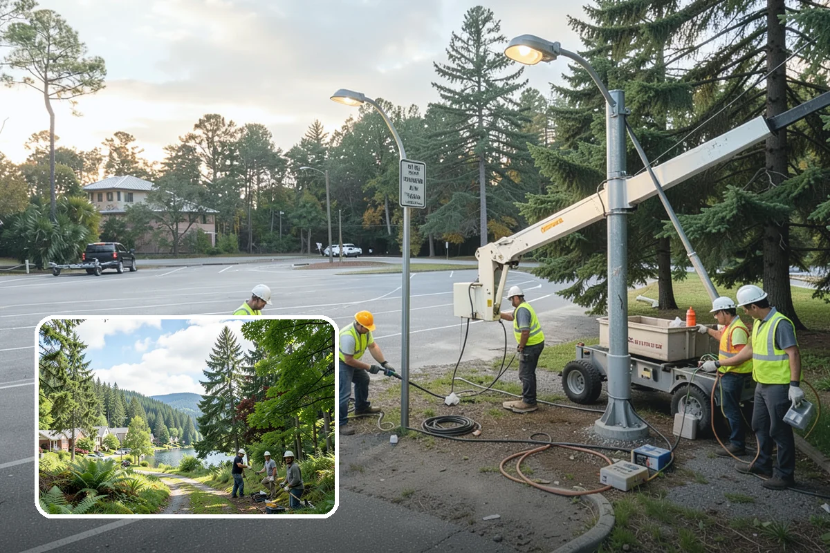 Jersey Barrier Placement in Lake Forest Park, King County, WA - Positive protection for high-risk work zones