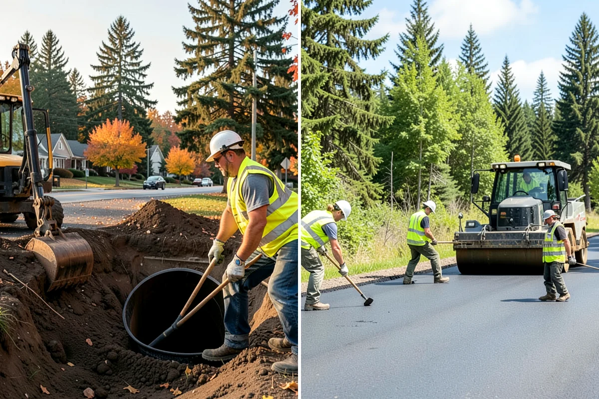 Jersey Barrier Placement in Lake Forest Park, King County, WA - Determine barrier run, placement, and connection needs