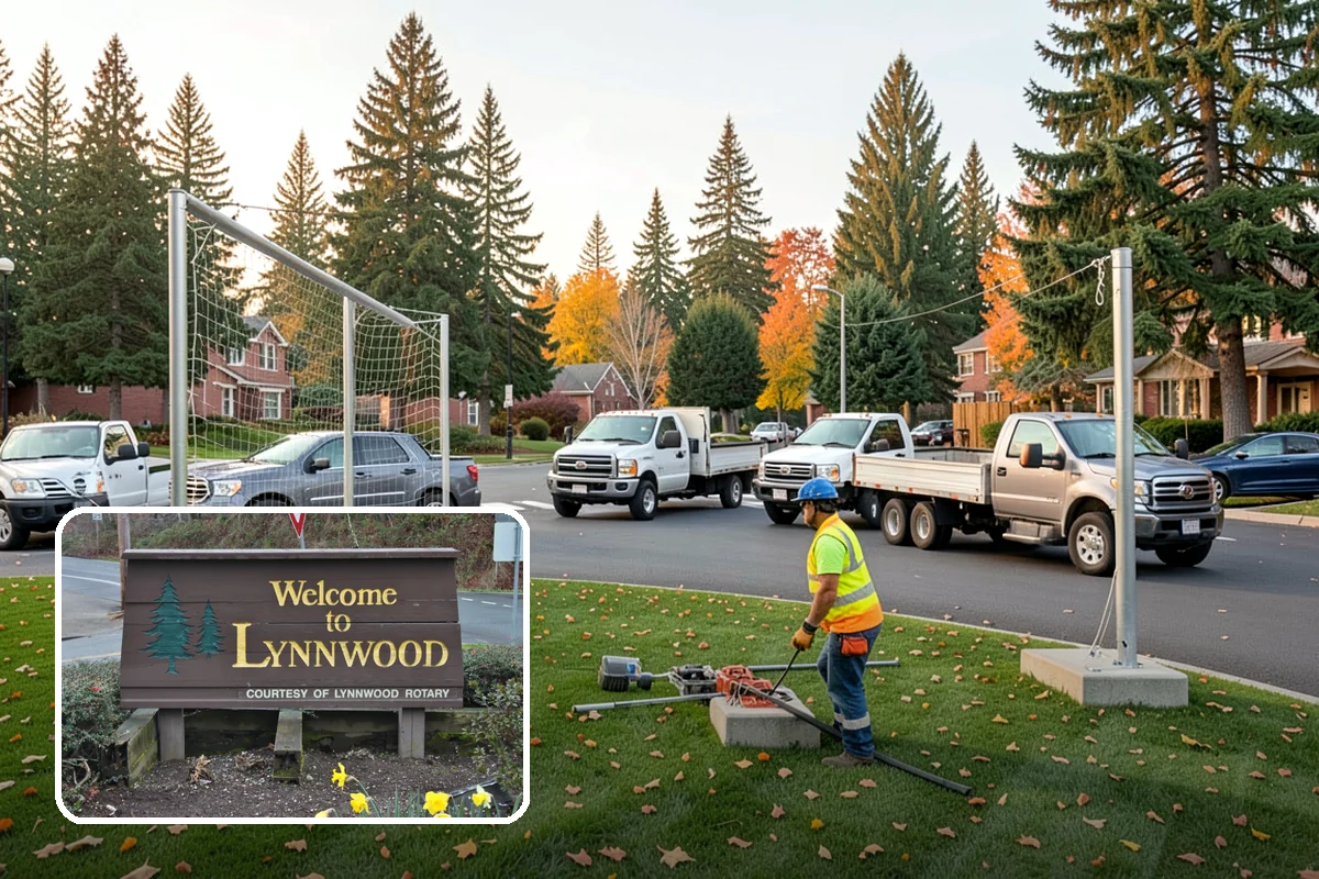 Jersey Barrier Placement in Lynnwood, Snohomish County, WA - Positive protection for high-risk work zones