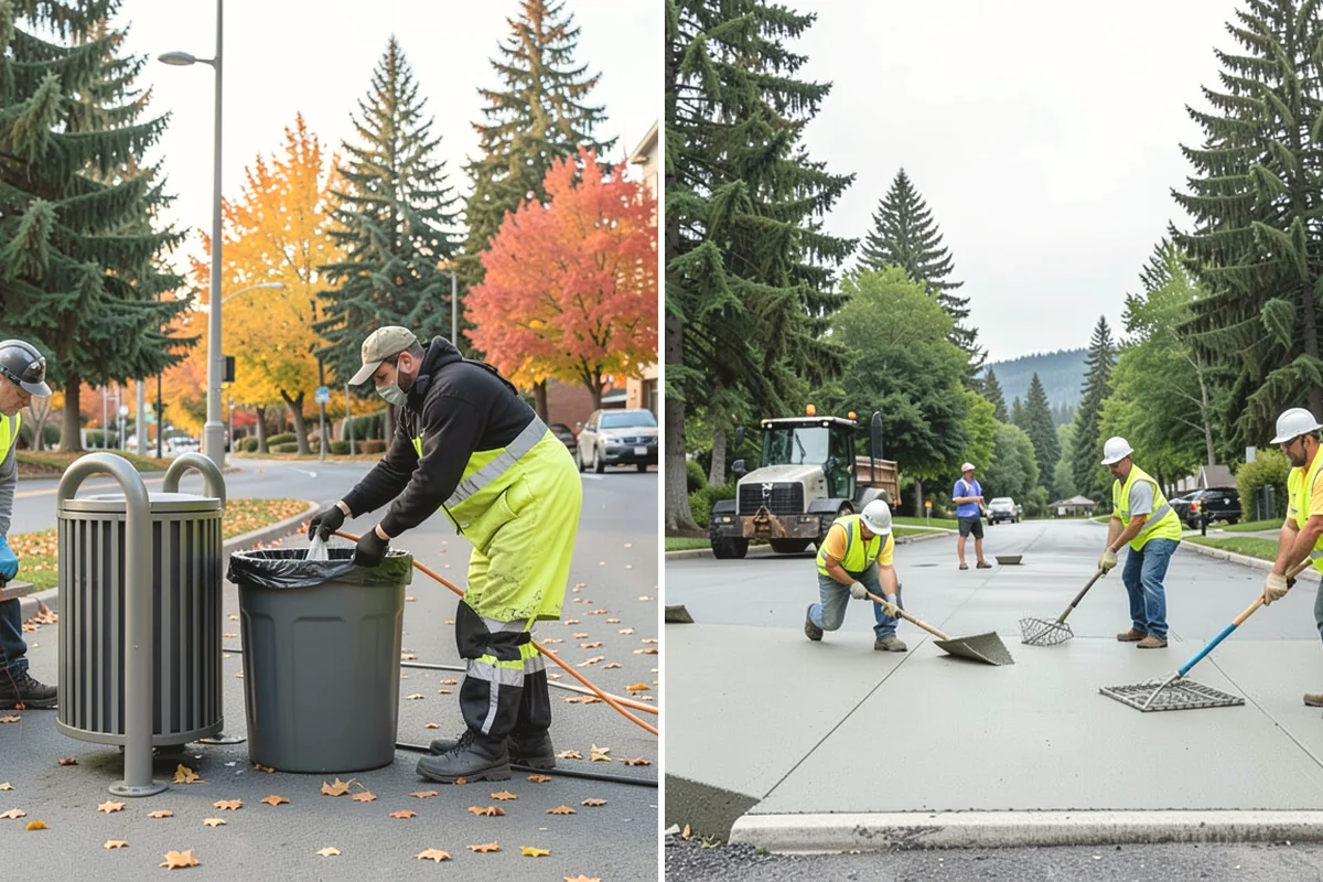 Jersey Barrier Placement in Monroe, Snohomish County, WA - Determine barrier run, placement, and connection needs