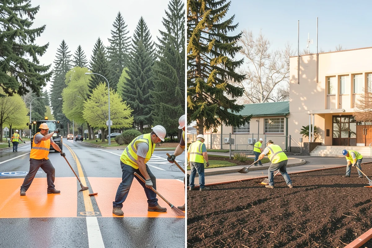 Jersey Barrier Placement in Mountlake Terrace, Snohomish County, WA - Determine barrier run, placement, and connection needs