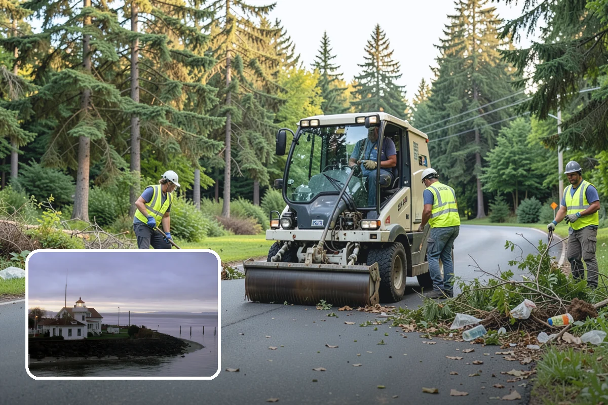 Jersey Barrier Placement in Mukilteo, Snohomish County, WA - Positive protection for high-risk work zones
