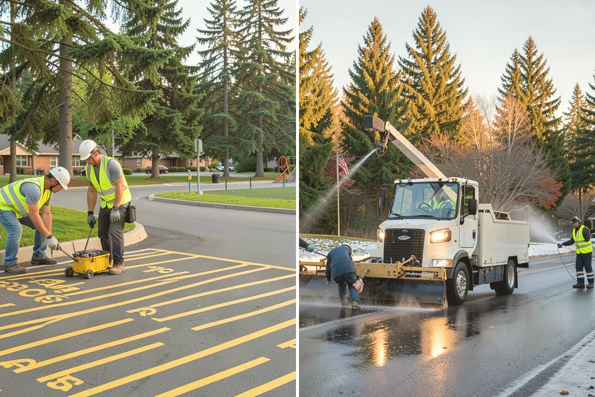 Jersey Barrier Placement in Newcastle, King County, WA - Determine barrier run, placement, and connection needs