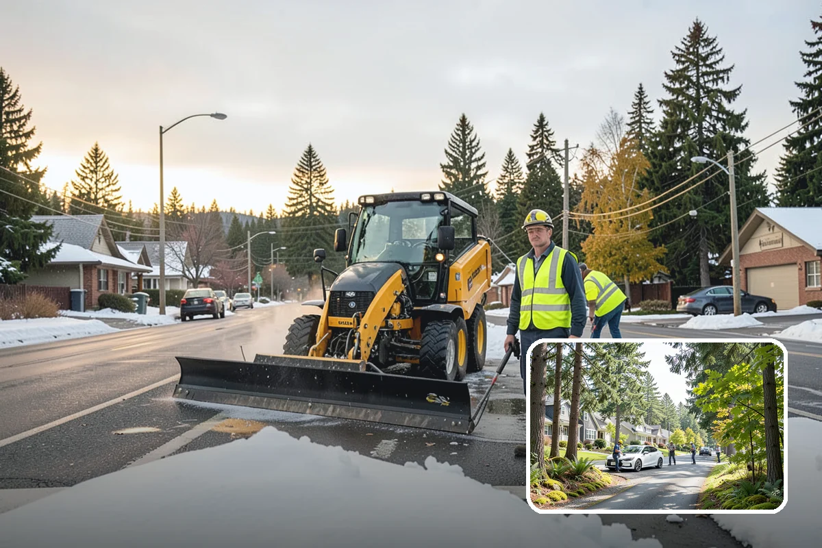 Jersey Barrier Placement in Normandy Park, King County, WA - Positive protection for high-risk work zones