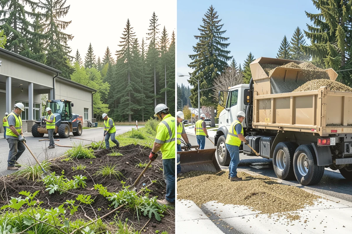 Jersey Barrier Placement in North Bend, King County, WA - Determine barrier run, placement, and connection needs