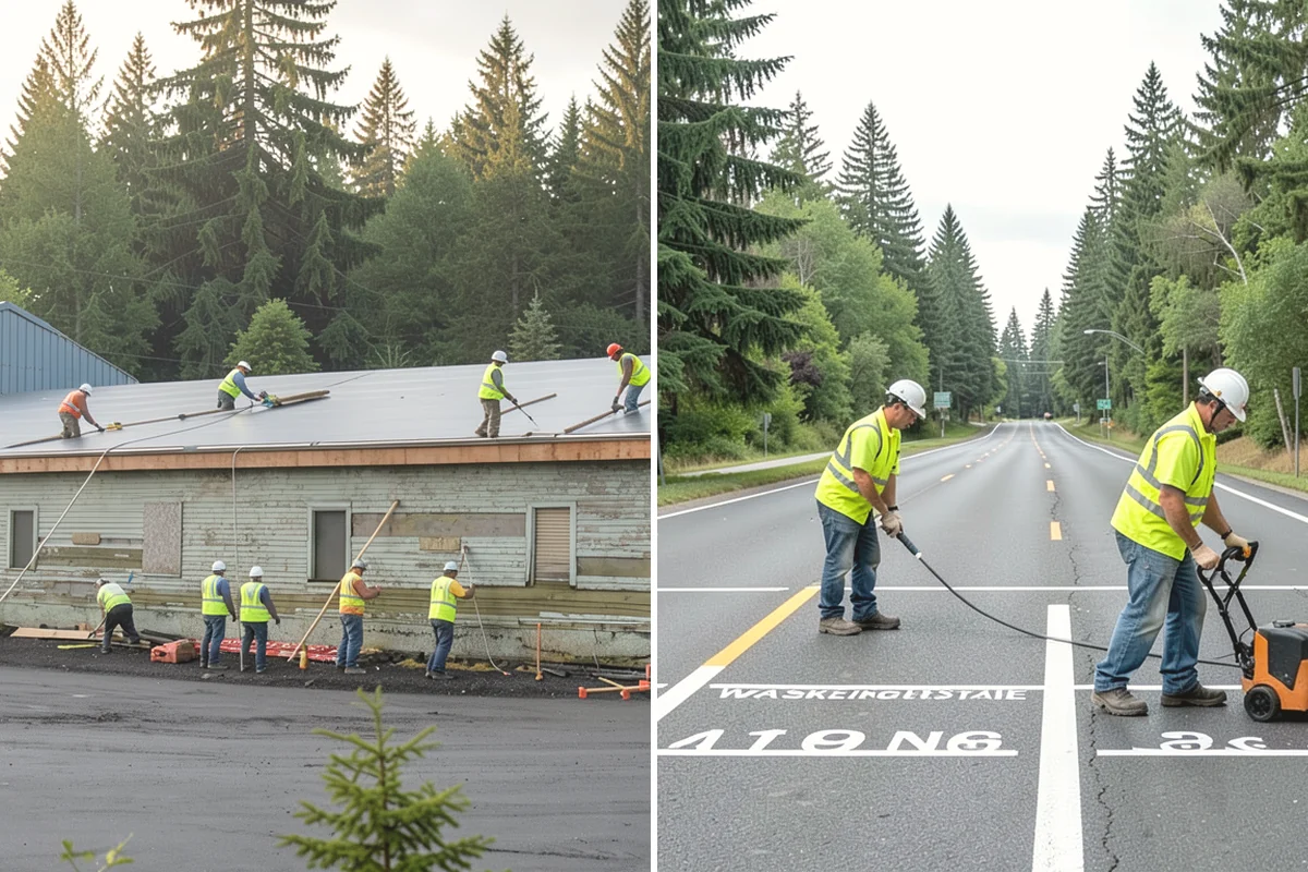 Jersey Barrier Placement in Ruston, Pierce County, WA - Determine barrier run, placement, and connection needs