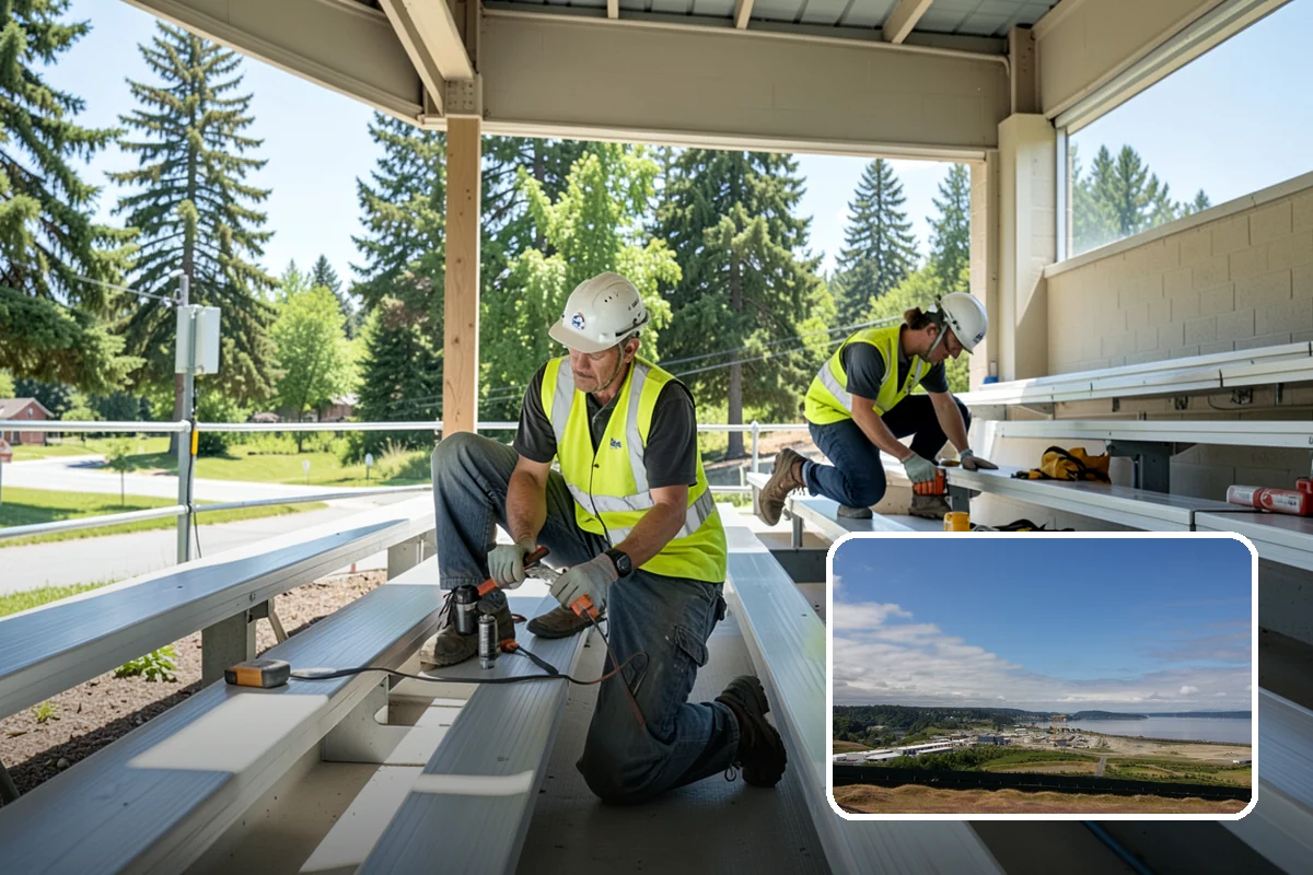 Jersey Barrier Placement in University Place, Pierce County, WA - Positive protection for high-risk work zones