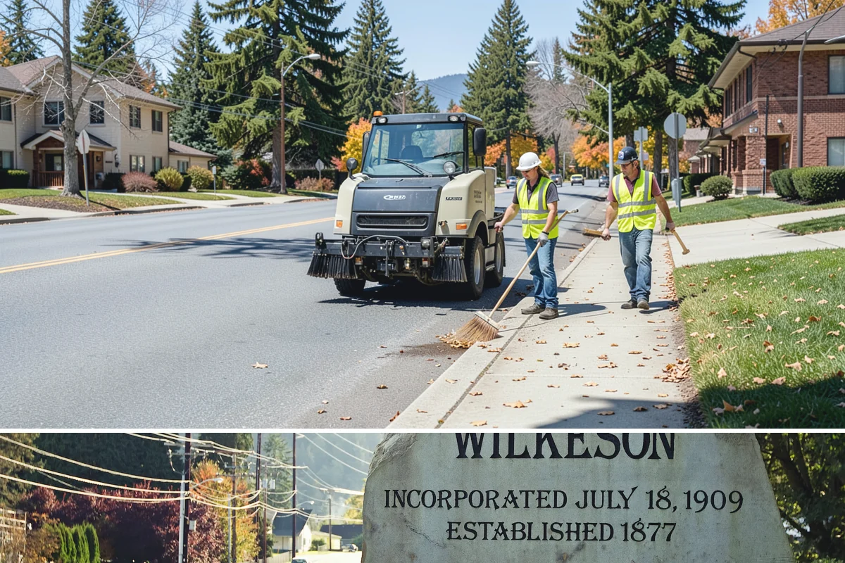 Jersey Barrier Placement in Wilkeson, Pierce County, WA - Placement follows the construction season but is available year-round for emergency road protection.