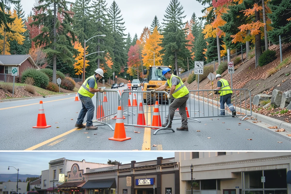 Job Order Contracting in Burlington, Skagit County, WA - Job orders are issued year-round, with exterior concrete and paving jobs favoring the drier months.
