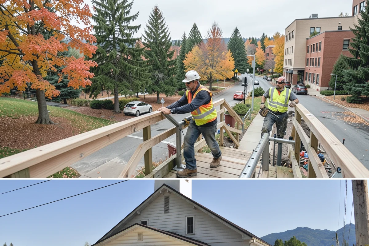 Job Order Contracting in Concrete, Skagit County, WA - Job orders are issued year-round, with exterior concrete and paving jobs favoring the drier months.