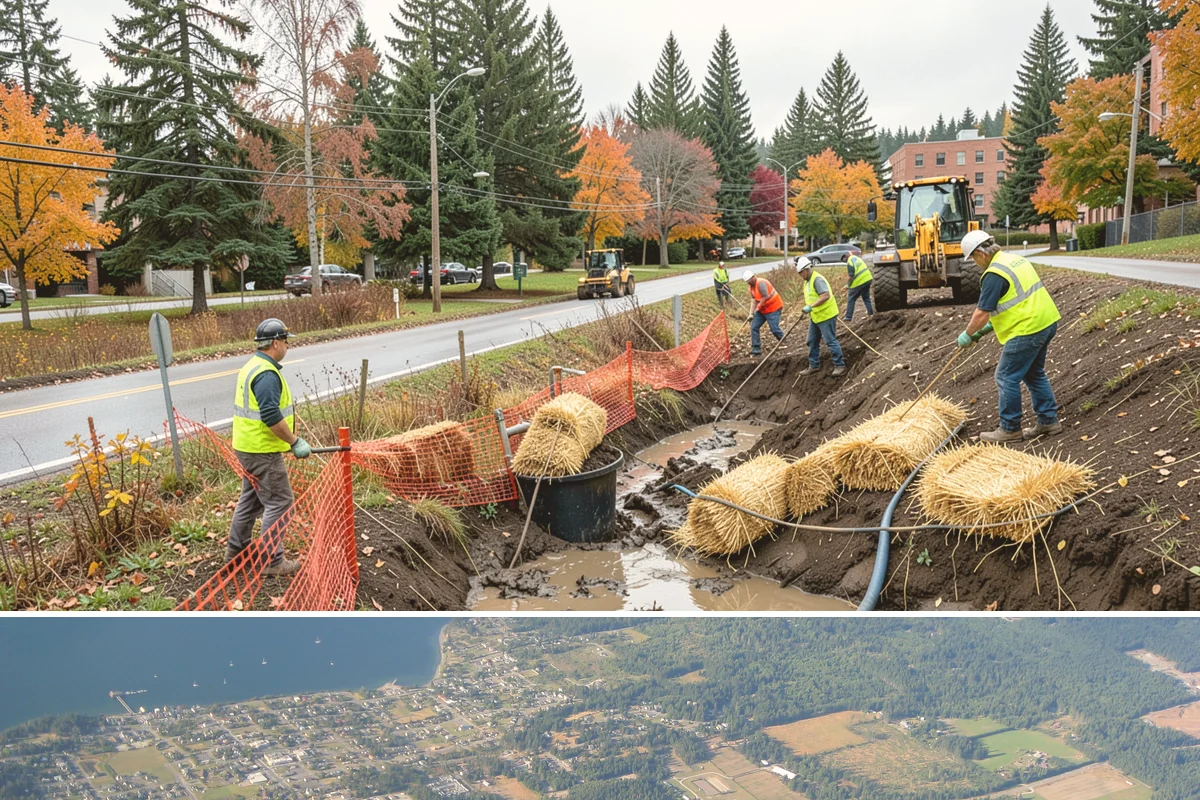 Job Order Contracting in Coupeville, Island County, WA - Job orders are issued year-round, with exterior concrete and paving jobs favoring the drier months.