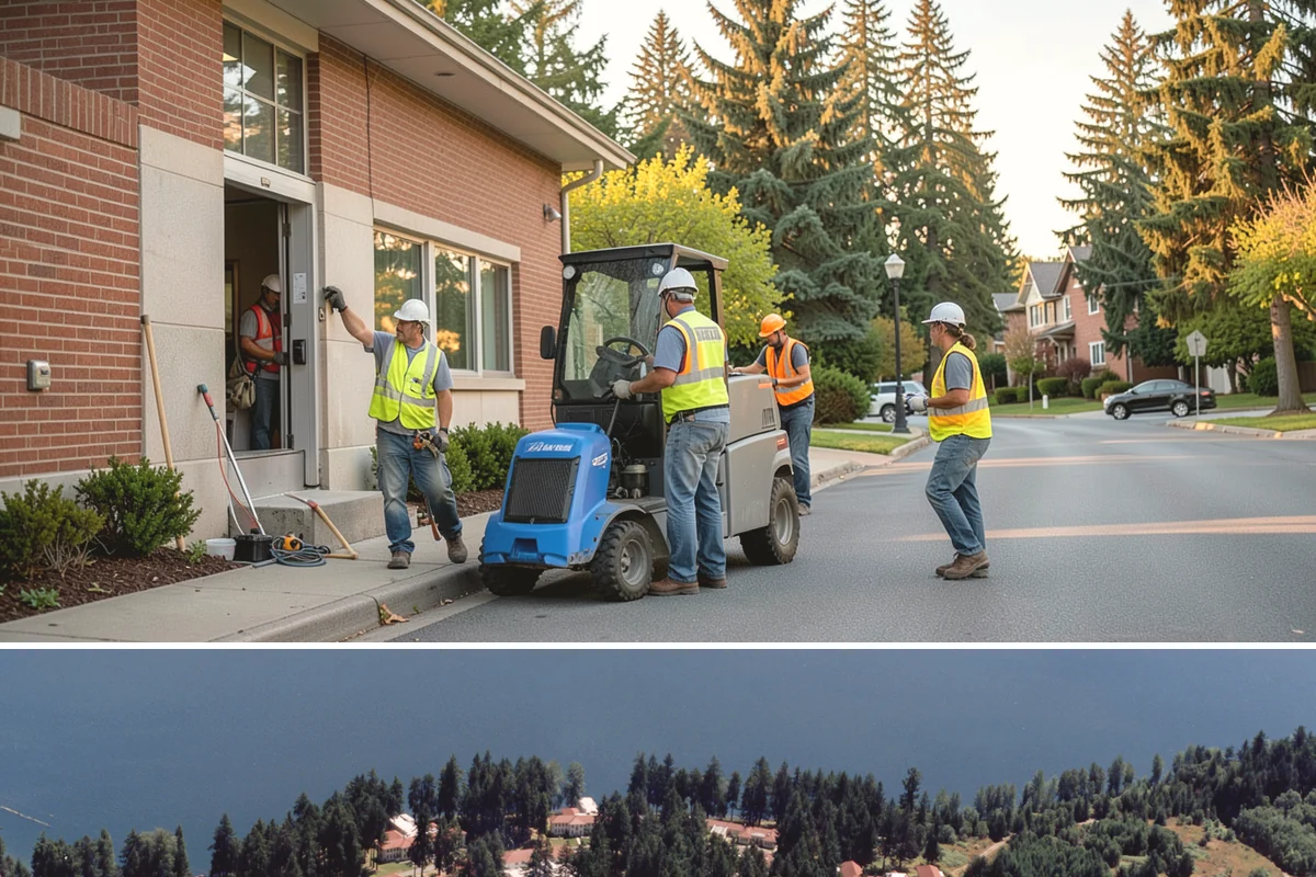 Job Order Contracting in Lakewood, Pierce County, WA - Job orders are issued year-round, with exterior concrete and paving jobs favoring the drier months.