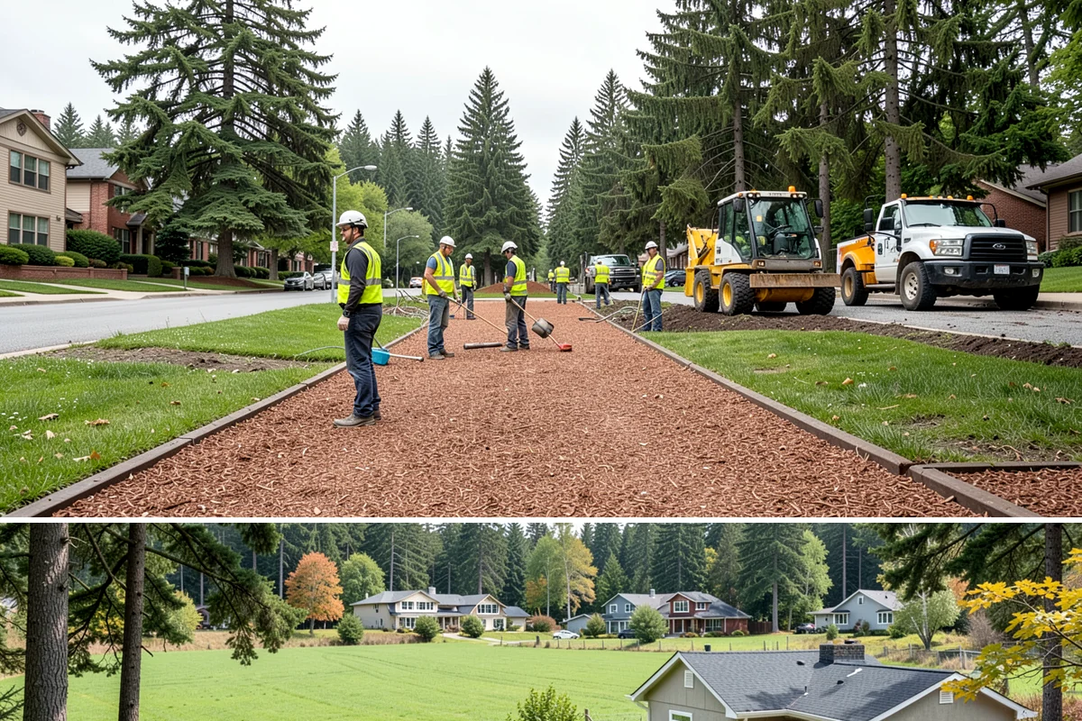 Job Order Contracting in Lyman, Skagit County, WA - Job orders are issued year-round, with exterior concrete and paving jobs favoring the drier months.