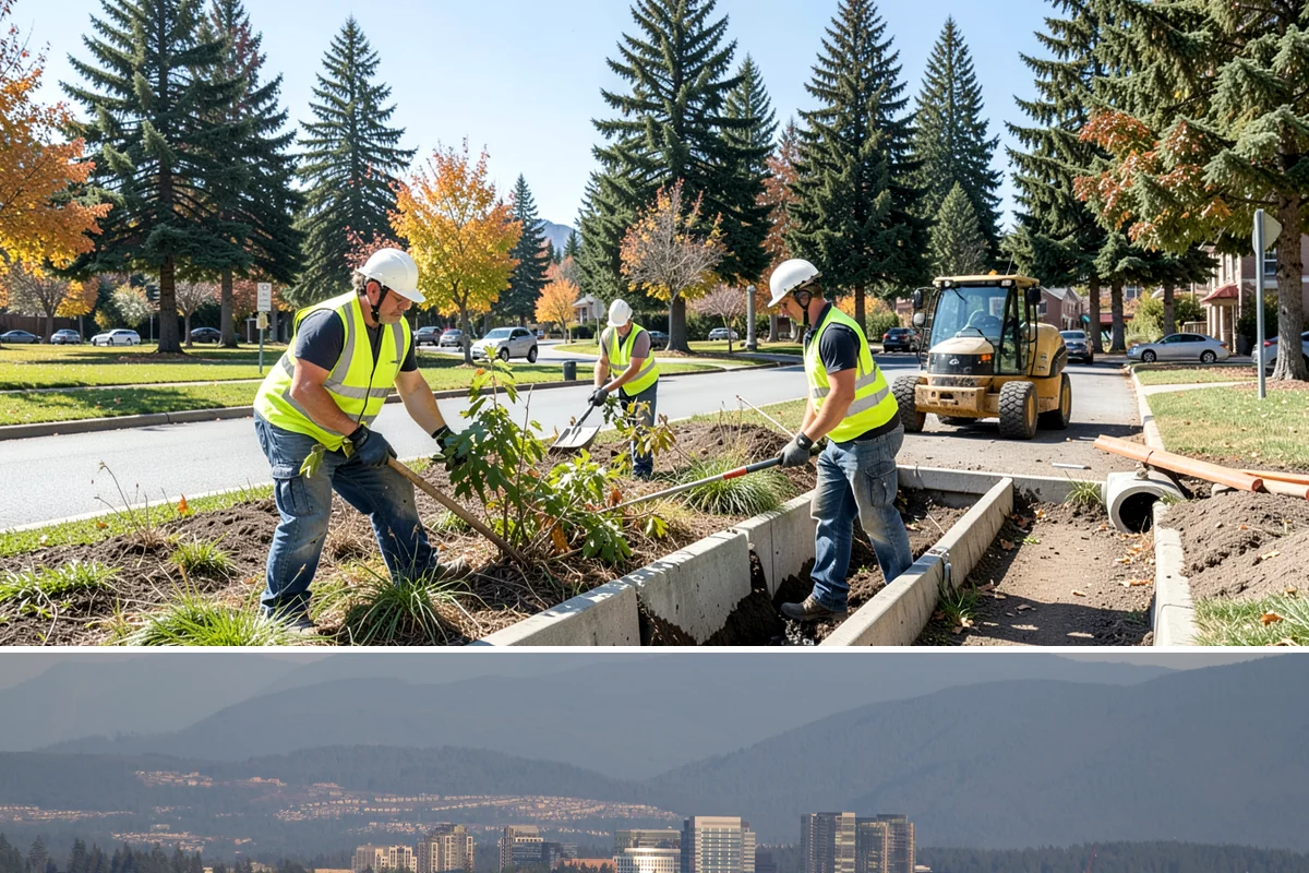 Job Order Contracting in Medina, King County, WA - Job orders are issued year-round, with exterior concrete and paving jobs favoring the drier months.