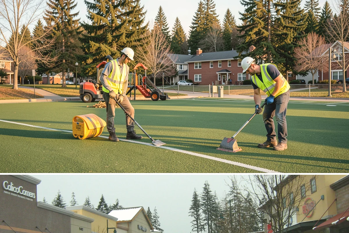 Job Order Contracting in Mill Creek, Snohomish County, WA - Job orders are issued year-round, with exterior concrete and paving jobs favoring the drier months.
