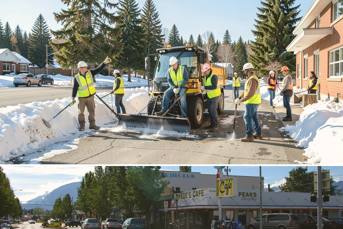 Job Order Contracting in North Bend, King County, WA - Job orders are issued year-round, with exterior concrete and paving jobs favoring the drier months.