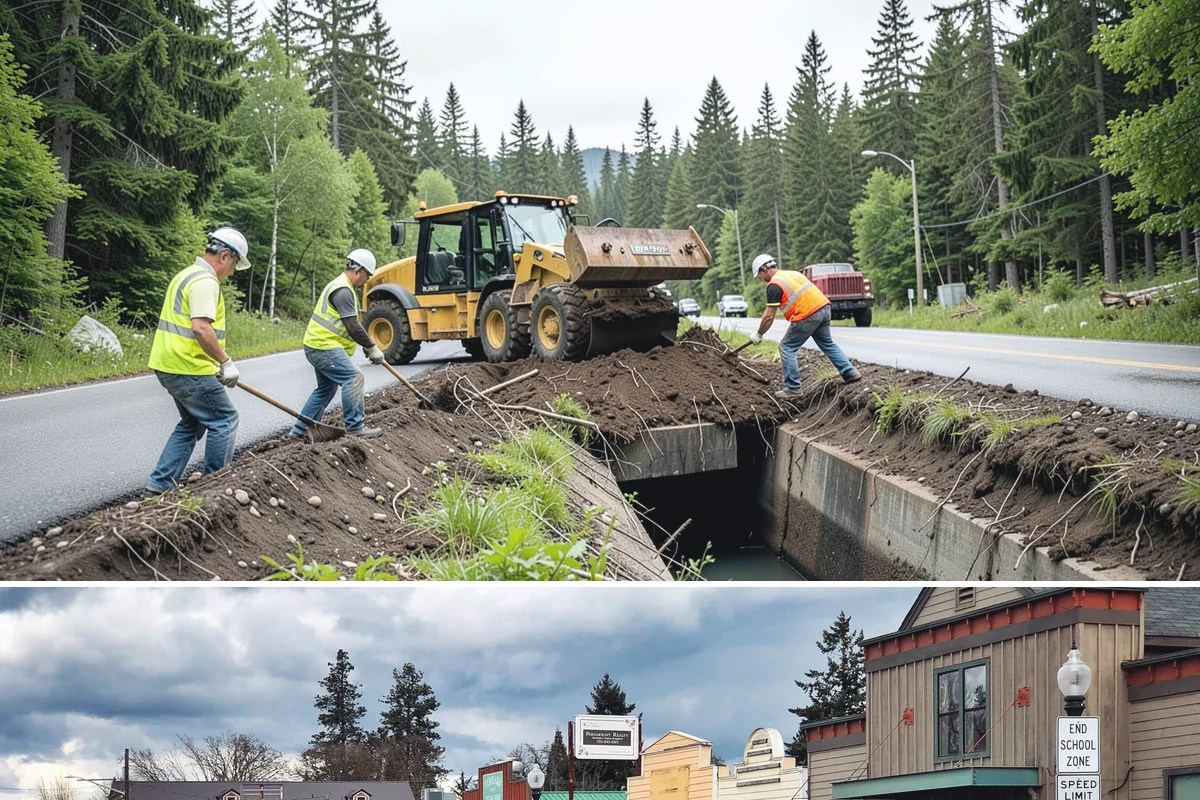 Job Order Contracting in Roy, Pierce County, WA - Job orders are issued year-round, with exterior concrete and paving jobs favoring the drier months.
