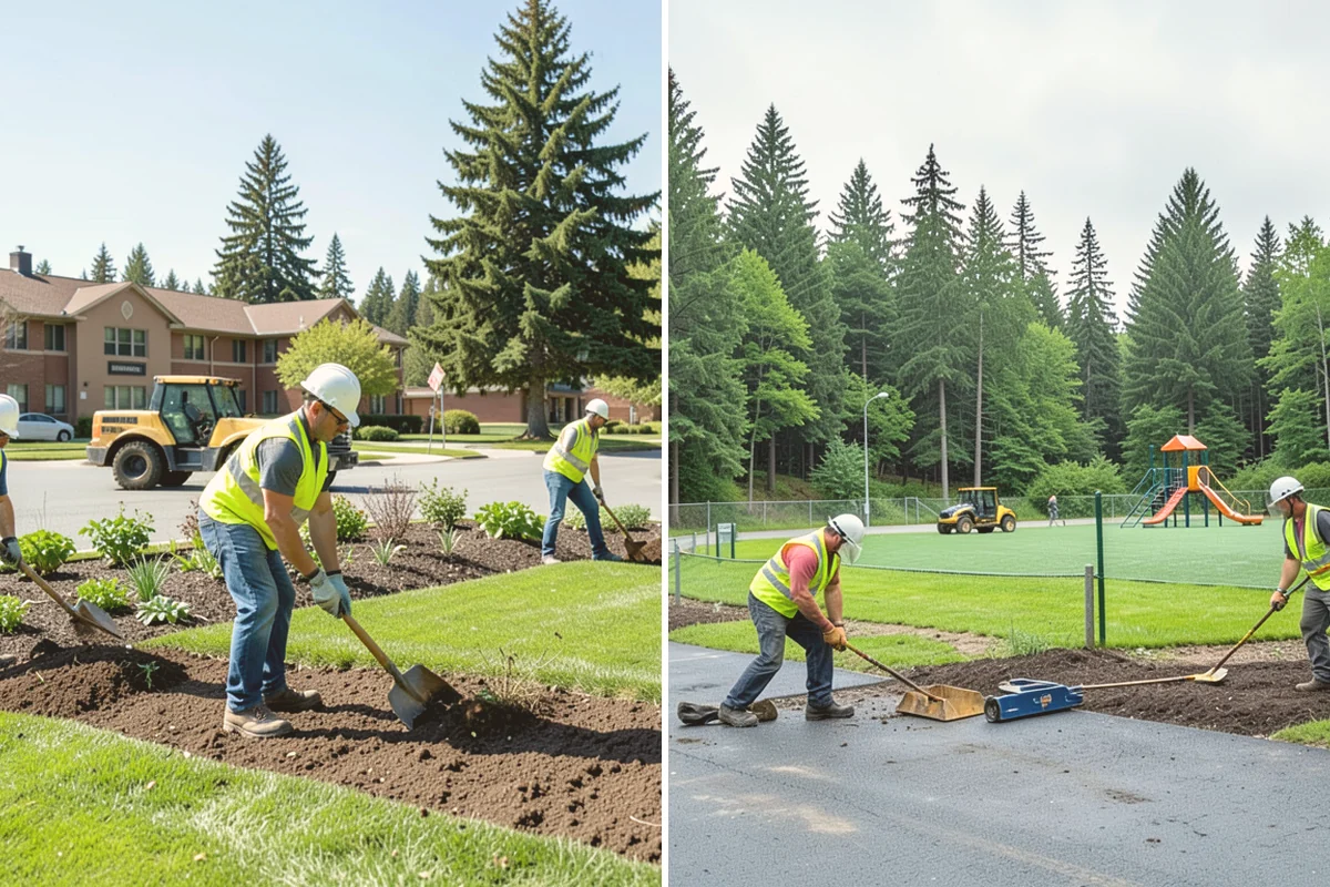 K-Rail Placement in Bellevue, King County, WA - Plan the K-rail run and delineation needs