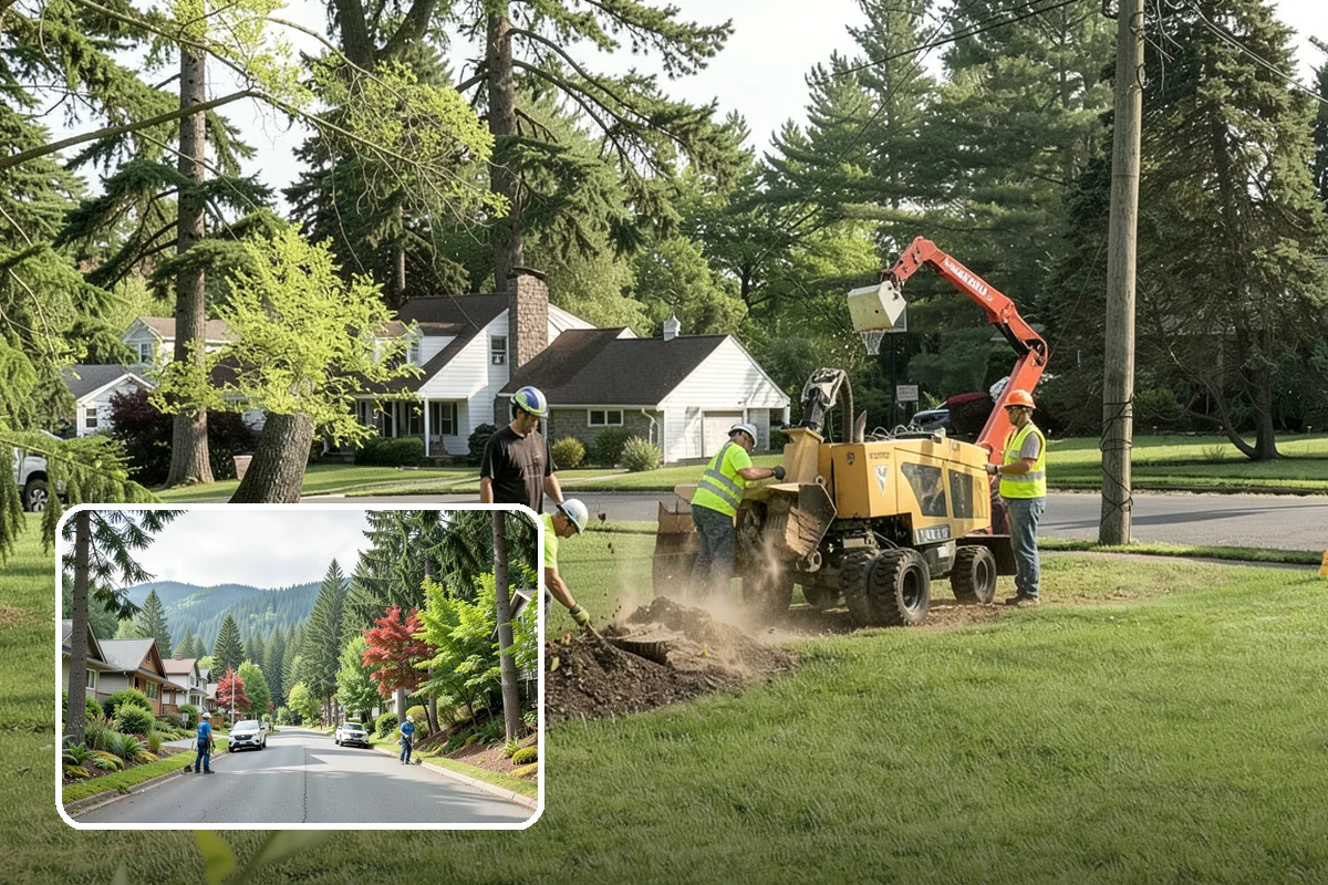 K-Rail Placement in Darrington, Snohomish County, WA - Continuous barrier protection along alignments