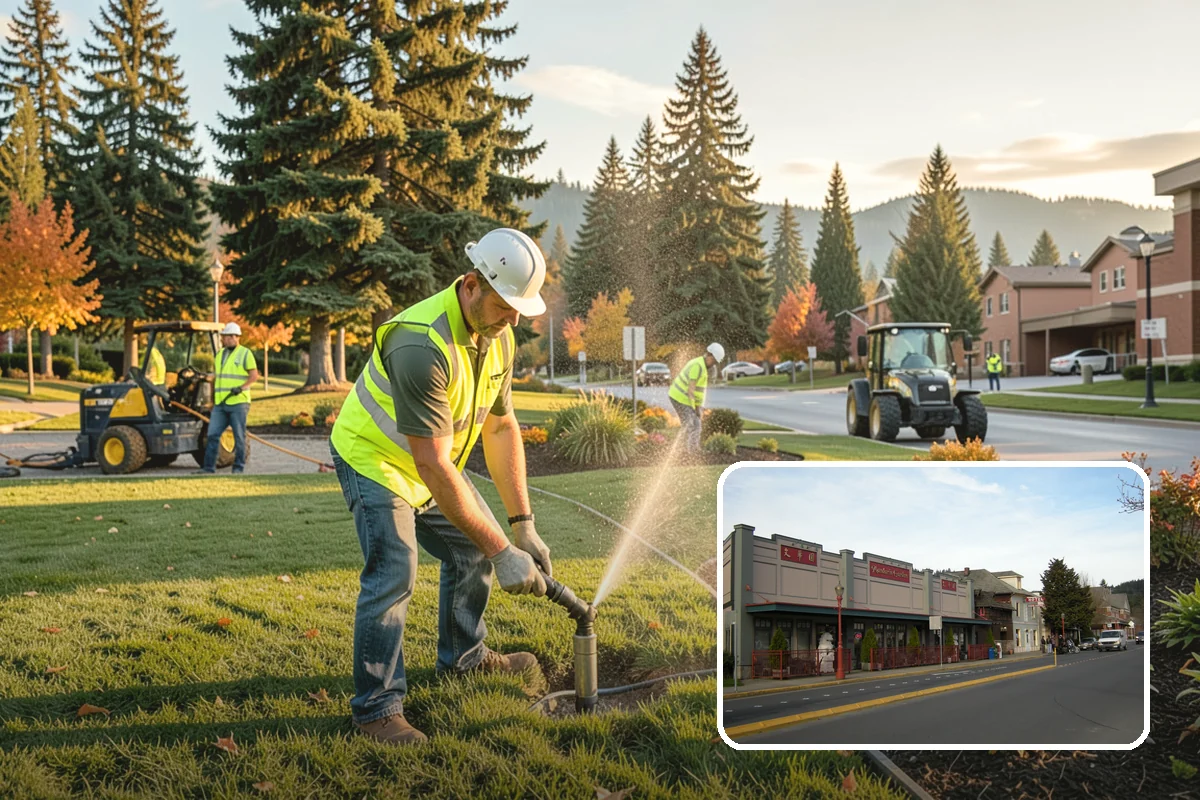 K-Rail Placement in Issaquah, King County, WA - Continuous barrier protection along alignments