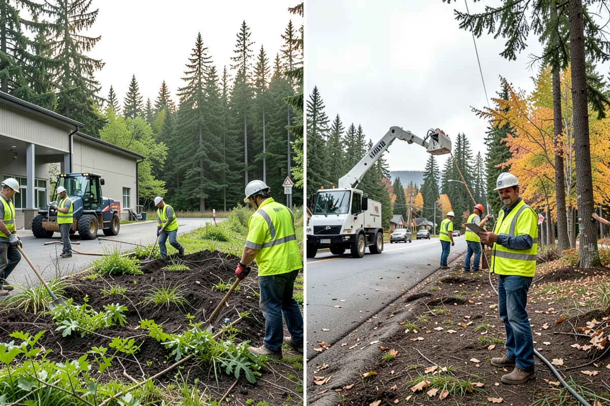 K-Rail Placement in Lakewood, Pierce County, WA - Plan the K-rail run and delineation needs