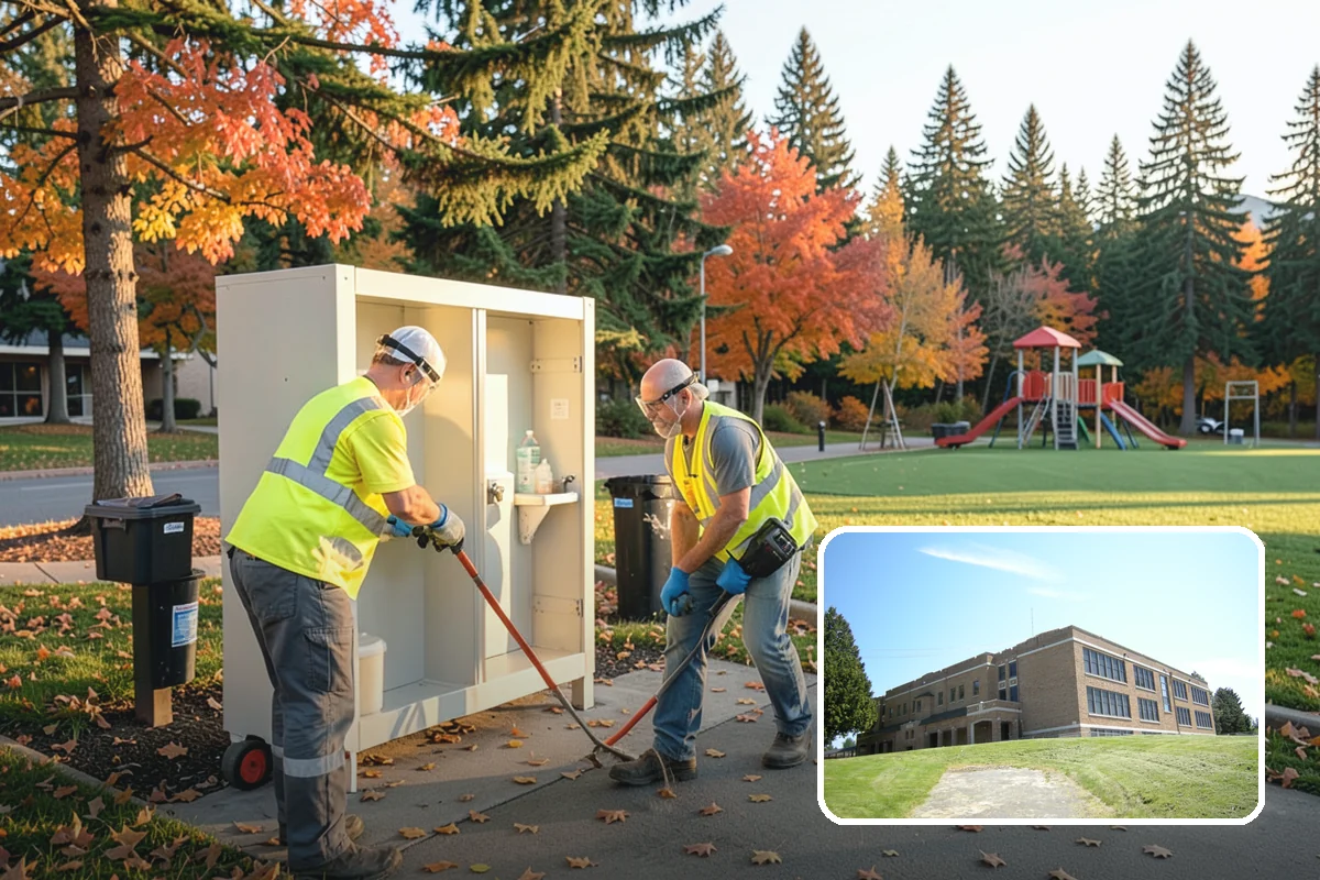 K-Rail Placement in Maple Valley, King County, WA - Continuous barrier protection along alignments