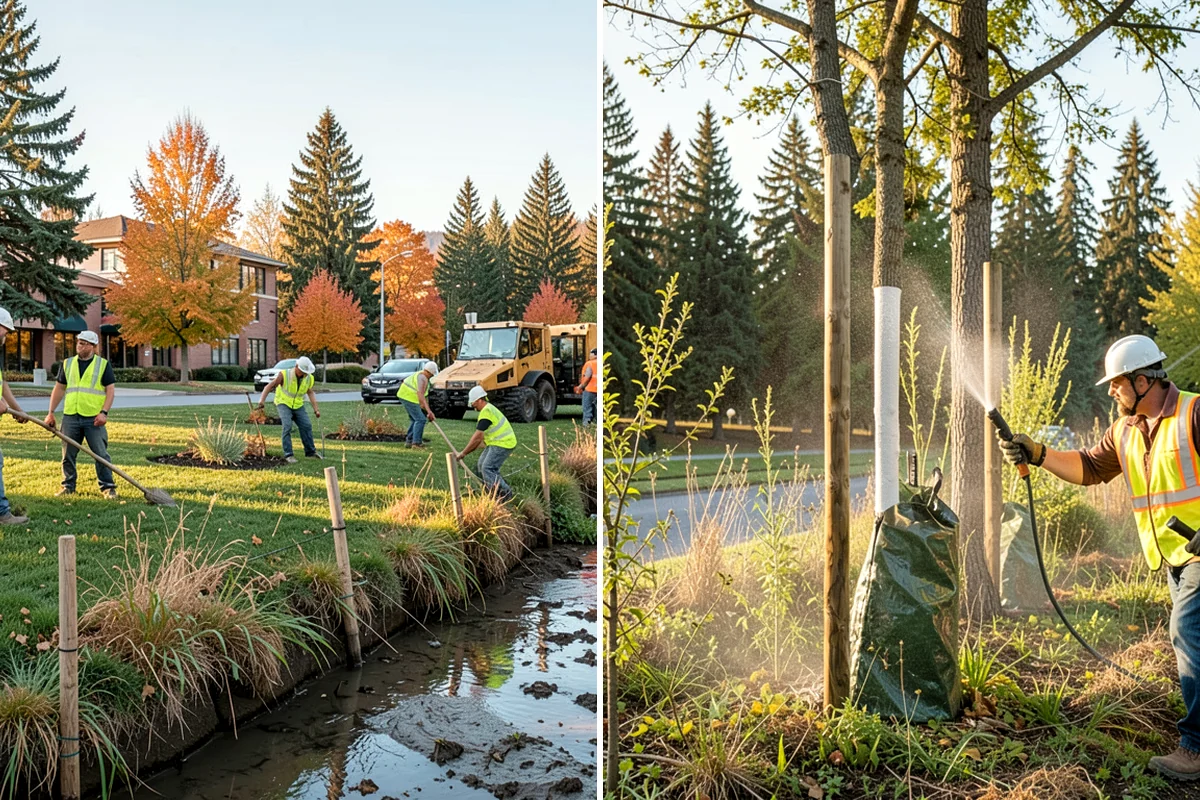 K-Rail Placement in Maple Valley, King County, WA - Plan the K-rail run and delineation needs