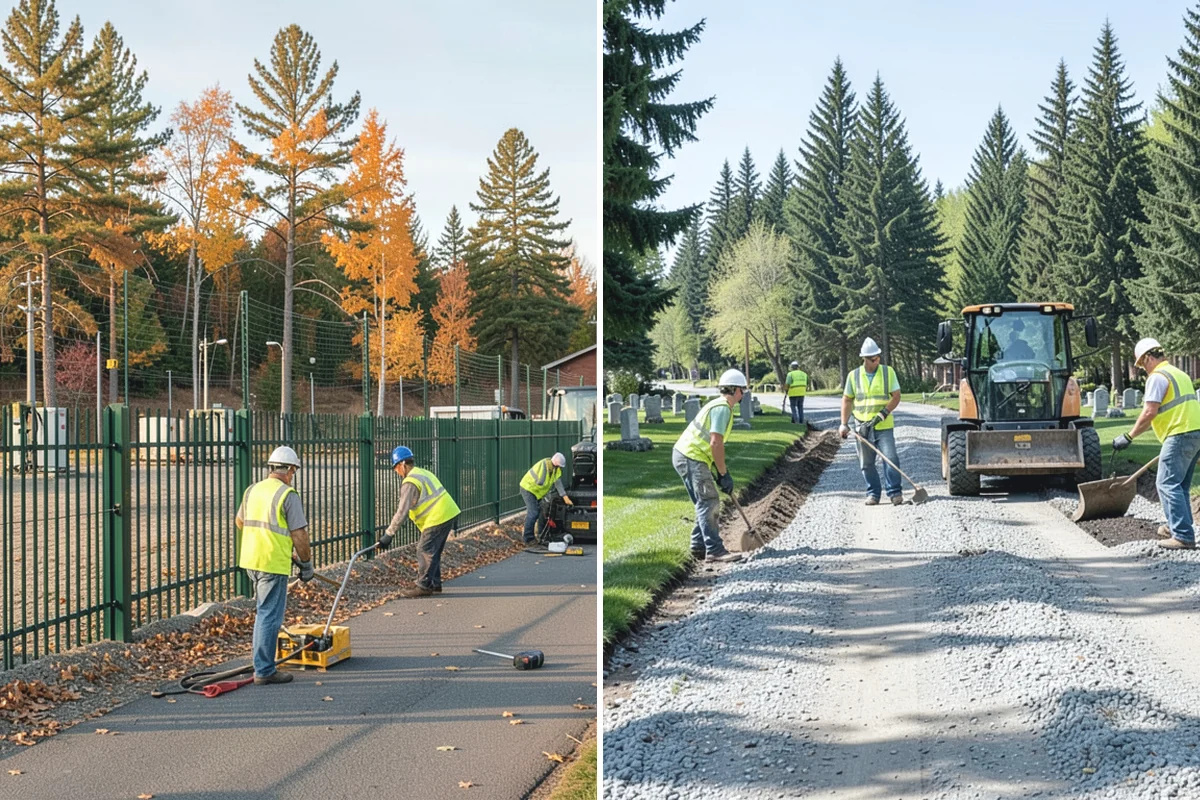 K-Rail Placement in Sumner, Pierce County, WA - Plan the K-rail run and delineation needs