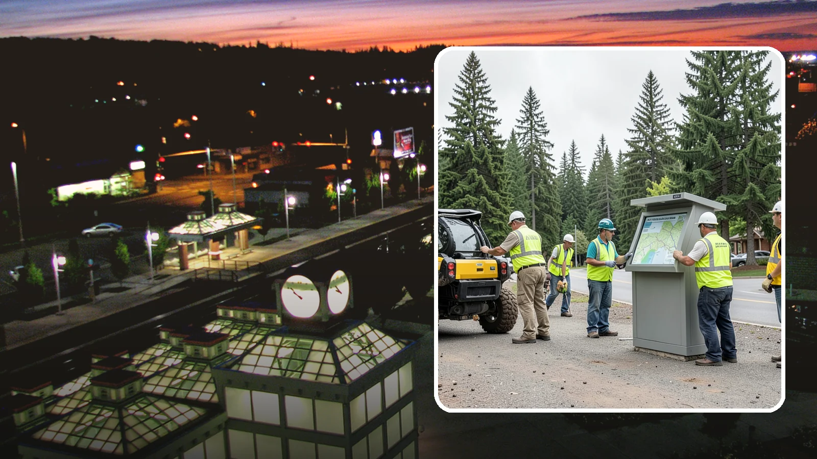 Kiosk Installation in Auburn, King County, WA - We install community information kiosks at trailheads, parks, and civic gathering places for posted notices and maps.