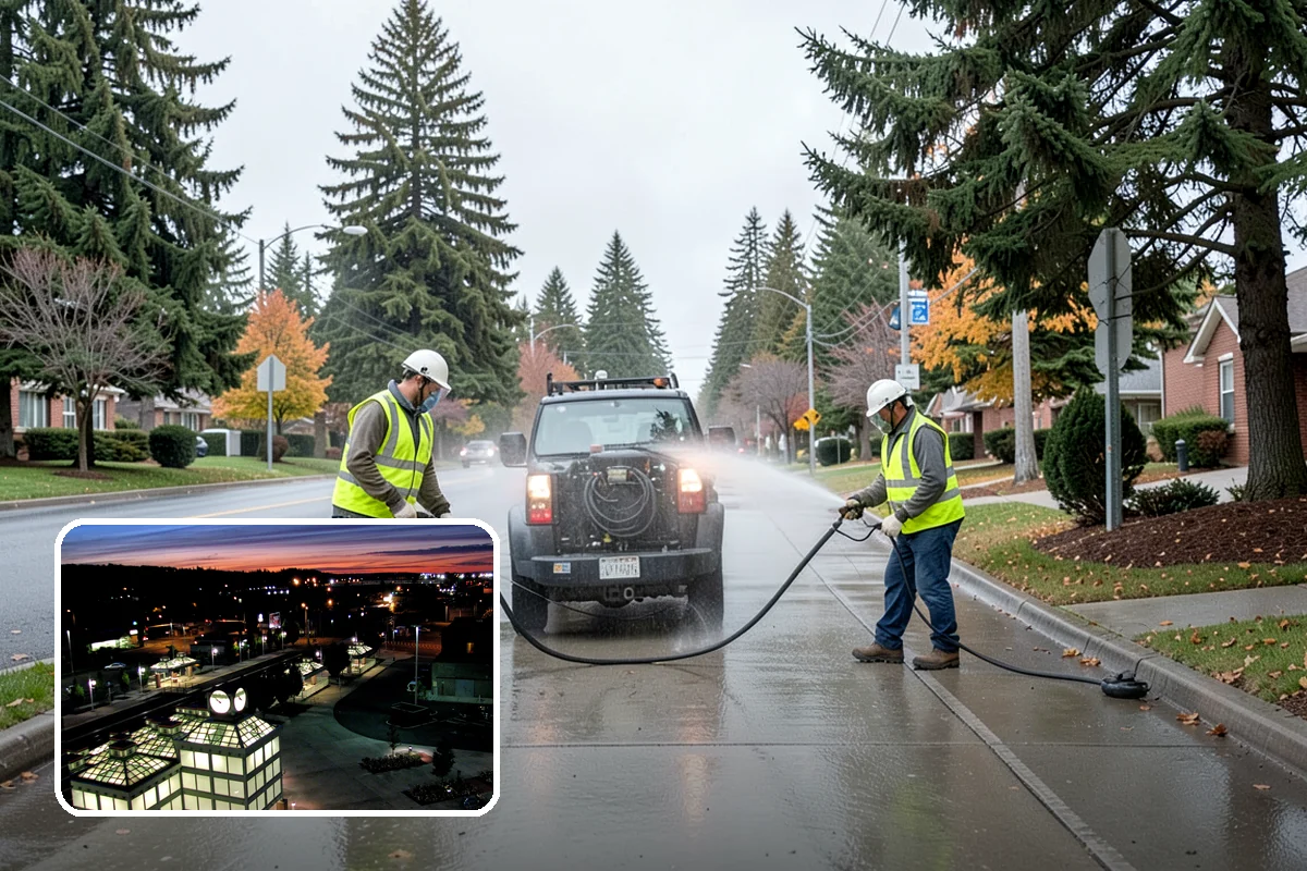 Kiosk Installation in Auburn, King County, WA - Provides a protected, official surface for public postings and maps