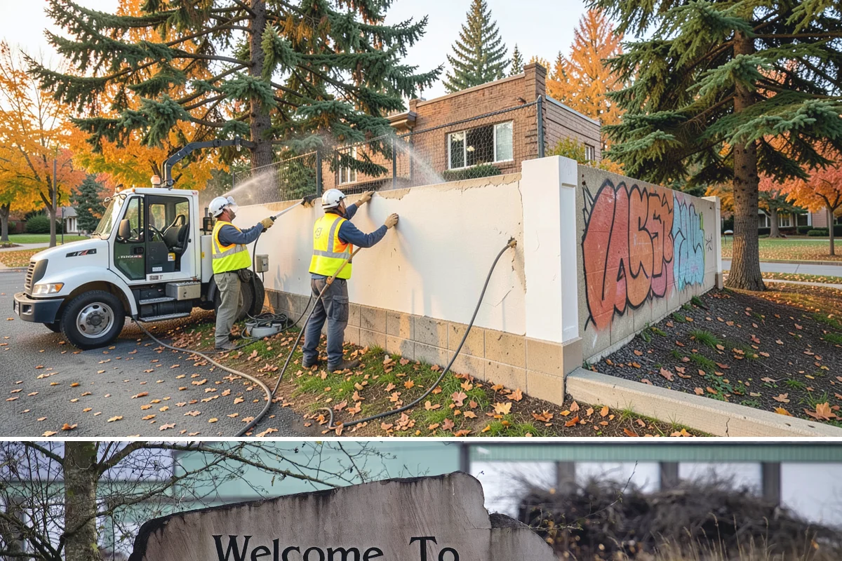 Kiosk Installation in Buckley, Pierce County, WA - Footing and installation work is best scheduled in drier months for reliable concrete cures, though covered kiosks can be set...