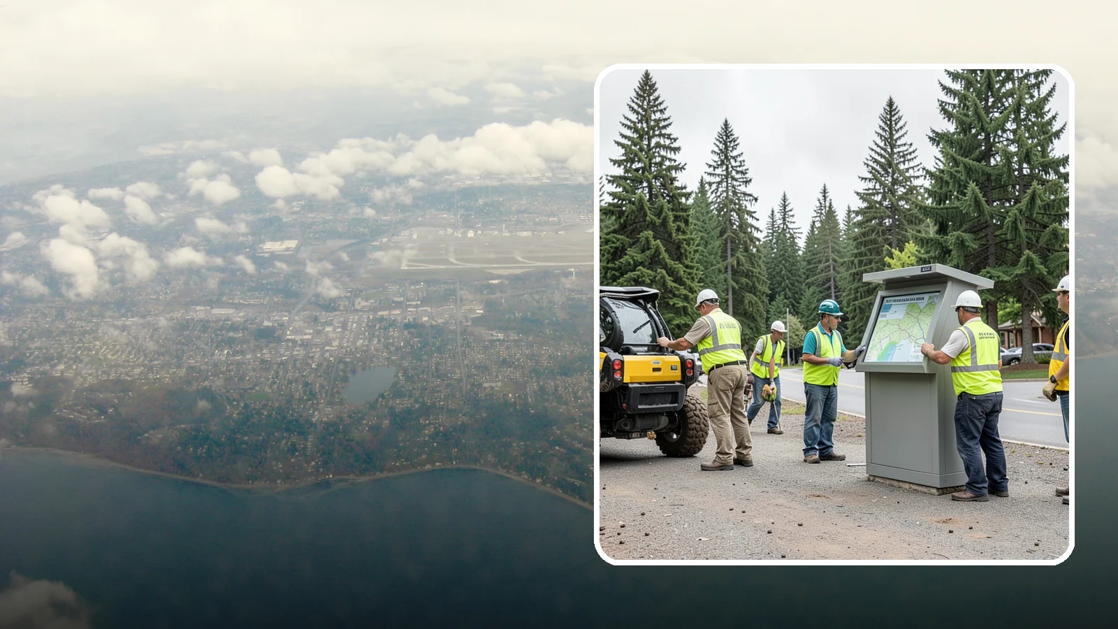 Kiosk Installation in Burien, King County, WA - We install community information kiosks at trailheads, parks, and civic gathering places for posted notices and maps.