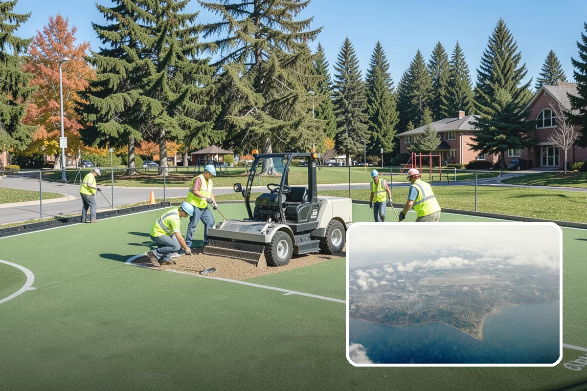 Kiosk Installation in Burien, King County, WA - Provides a protected, official surface for public postings and maps
