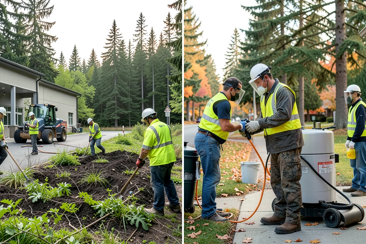 Kiosk Installation in Clyde Hill, King County, WA - Confirm kiosk model, materials, and footing details