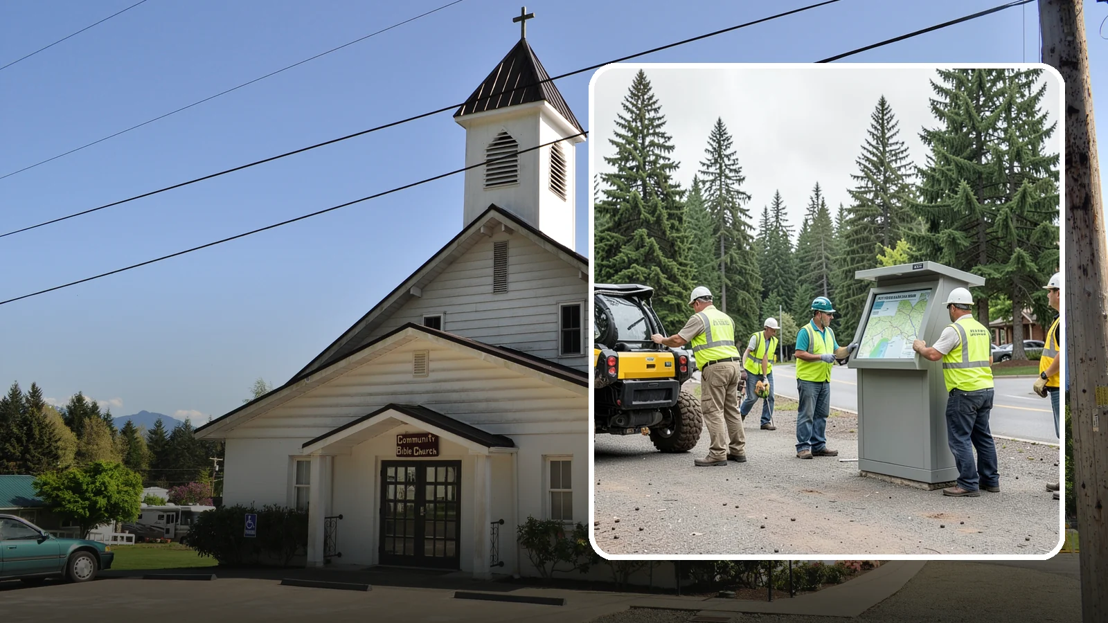 Kiosk Installation in Concrete, Skagit County, WA - We install community information kiosks at trailheads, parks, and civic gathering places for posted notices and maps.