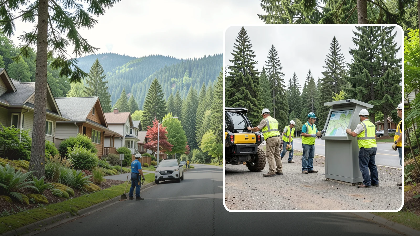 Kiosk Installation in Darrington, Snohomish County, WA - We install community information kiosks at trailheads, parks, and civic gathering places for posted notices and maps.