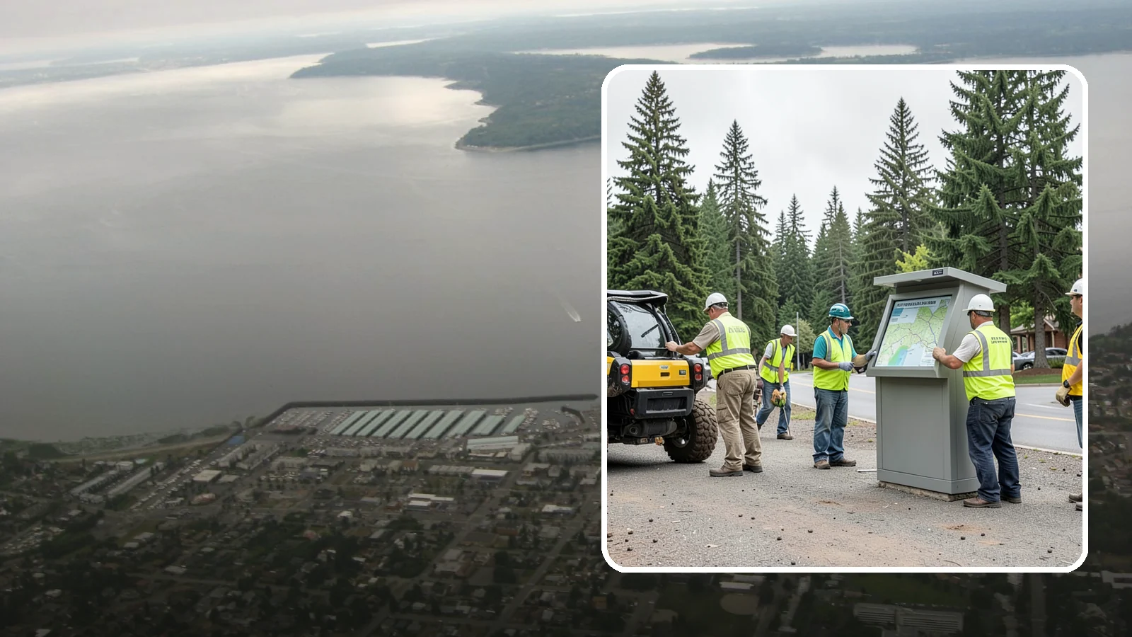 Kiosk Installation in Des Moines, King County, WA - We install community information kiosks at trailheads, parks, and civic gathering places for posted notices and maps.
