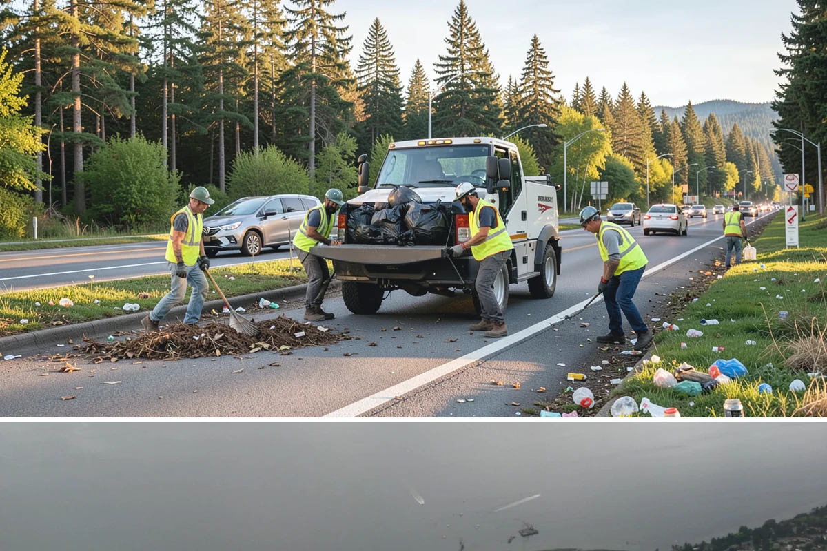 Kiosk Installation in Des Moines, King County, WA - Footing and installation work is best scheduled in drier months for reliable concrete cures, though covered kiosks can be set...