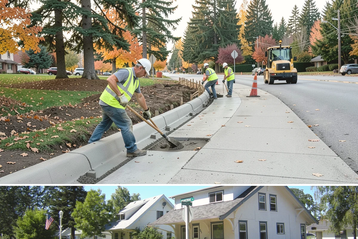 Kiosk Installation in DuPont, Pierce County, WA - Footing and installation work is best scheduled in drier months for reliable concrete cures, though covered kiosks can be set...