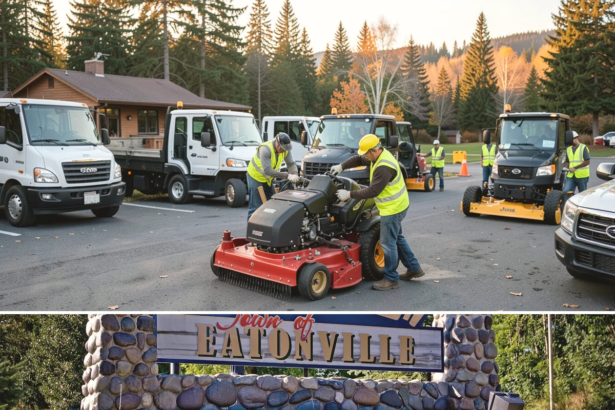 Kiosk Installation in Eatonville, Pierce County, WA - Footing and installation work is best scheduled in drier months for reliable concrete cures, though covered kiosks can be set...