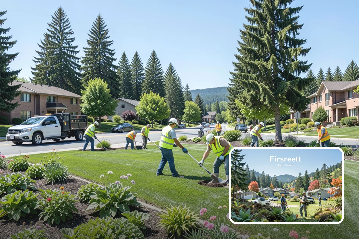 Kiosk Installation in Fircrest, Pierce County, WA - Provides a protected, official surface for public postings and maps