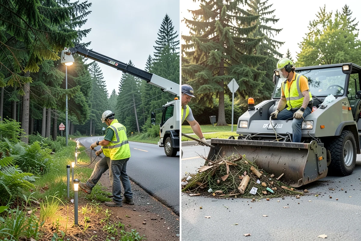 Kiosk Installation in Fircrest, Pierce County, WA - Confirm kiosk model, materials, and footing details