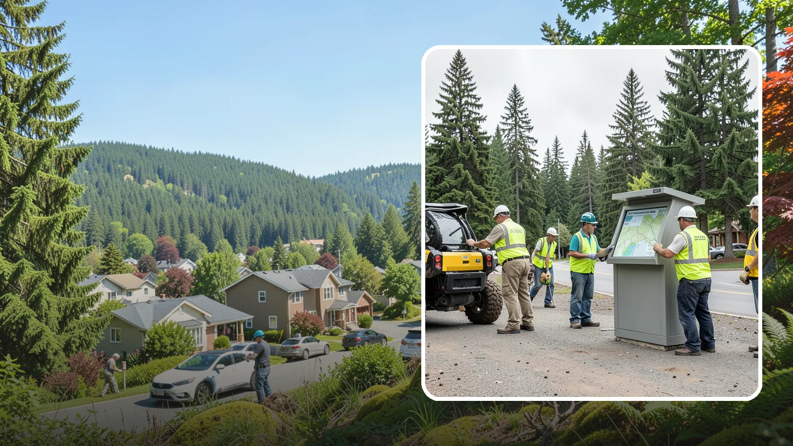 Kiosk Installation in Index, Snohomish County, WA - We install community information kiosks at trailheads, parks, and civic gathering places for posted notices and maps.