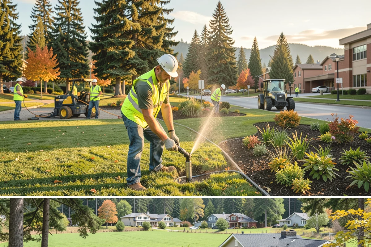 Kiosk Installation in Lyman, Skagit County, WA - Footing and installation work is best scheduled in drier months for reliable concrete cures, though covered kiosks can be set...