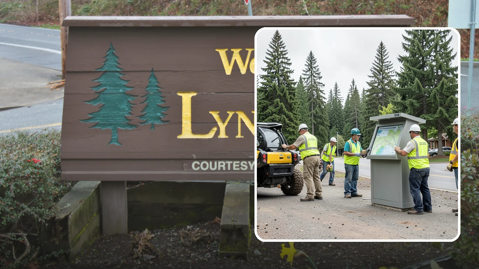 Kiosk Installation in Lynnwood, Snohomish County, WA - We install community information kiosks at trailheads, parks, and civic gathering places for posted notices and maps.